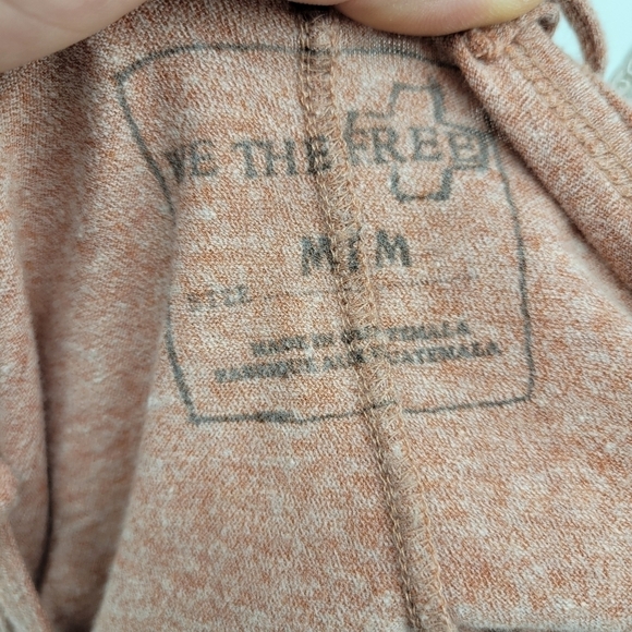 Pink Free People We The Free Tank with razorback strap size m - Picture 8 of 10